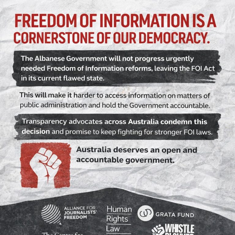 A win for democracy as Labor drops bill to restrict Freedom of Information