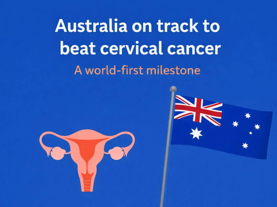 Australia on track to be world’s first nation to eliminate cervical cancer