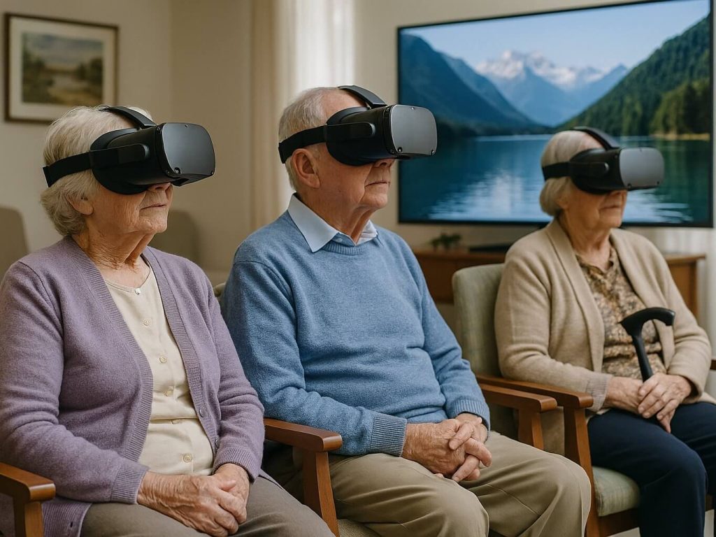 How immersive reality is helping aged care residents travel the world